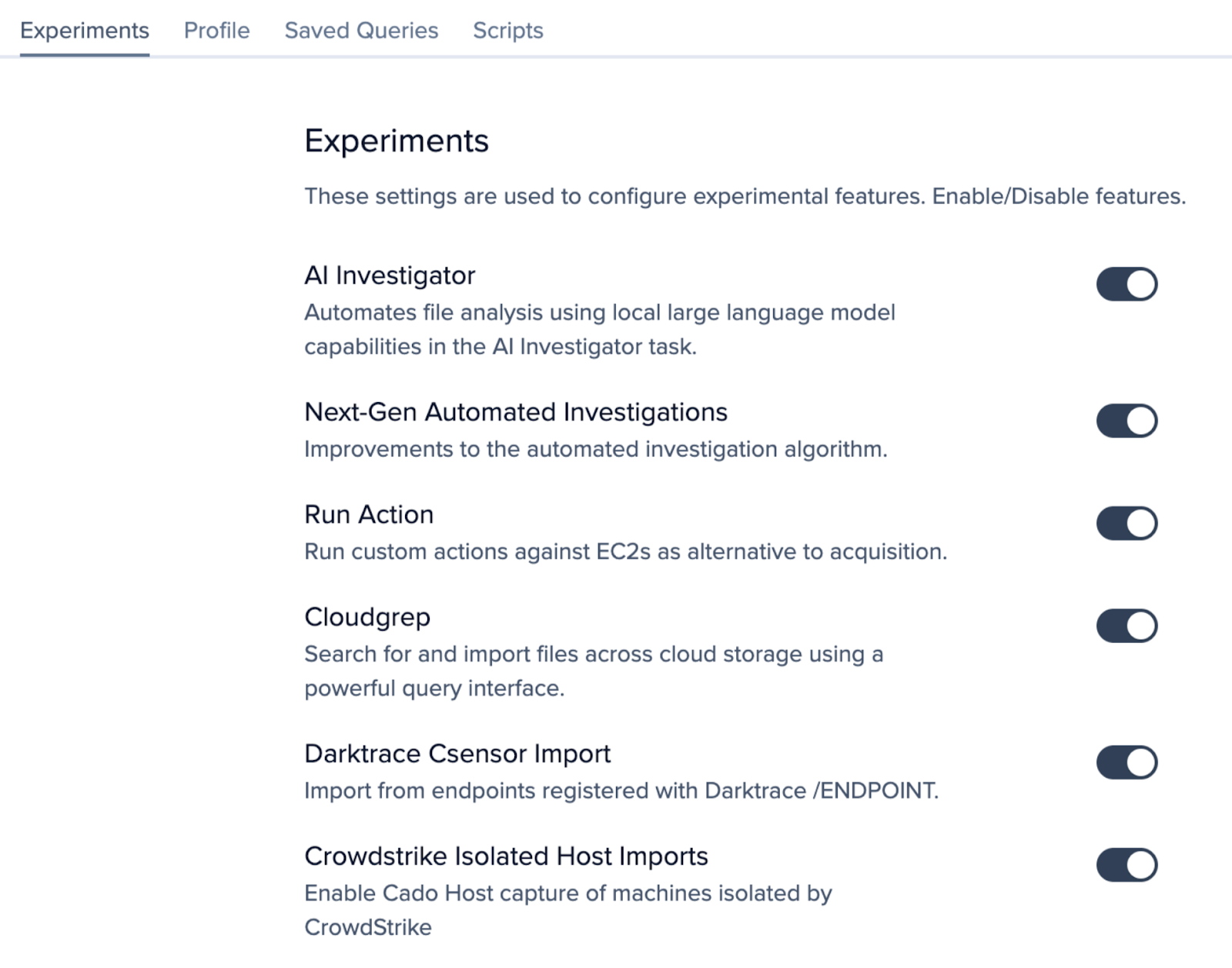 Automatic CS Isolated Host