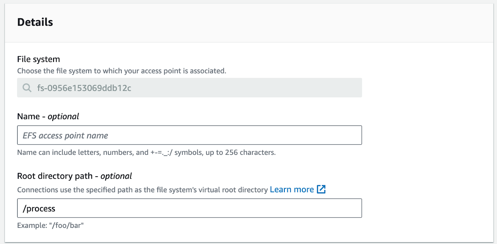 AWS Details