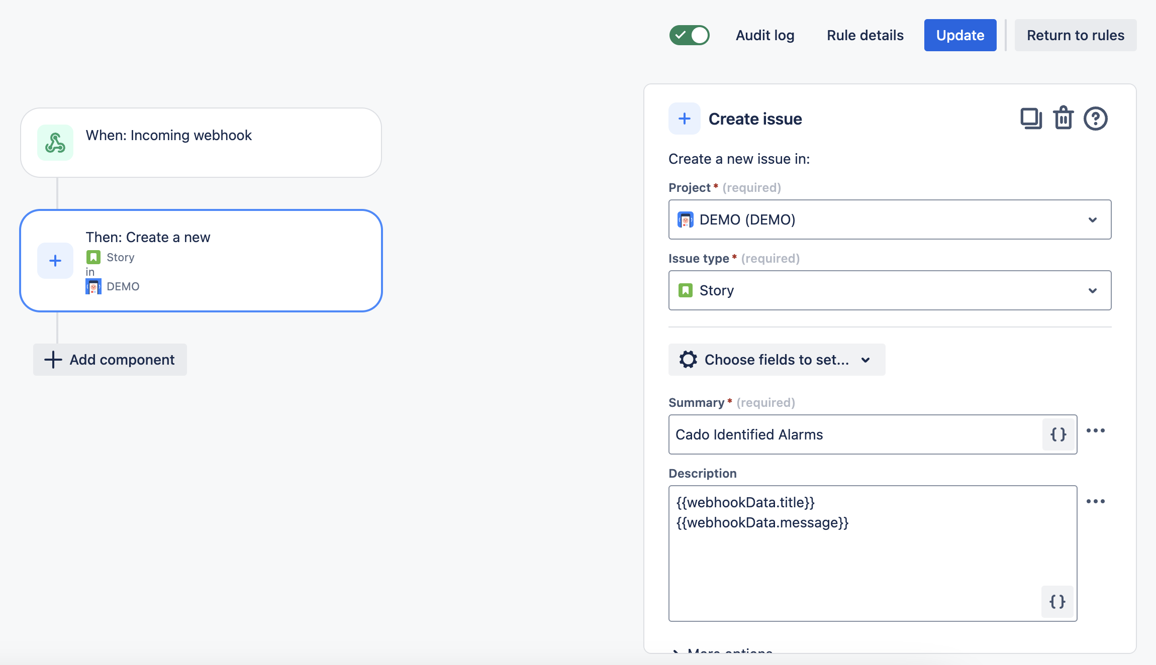 Jira Webhook