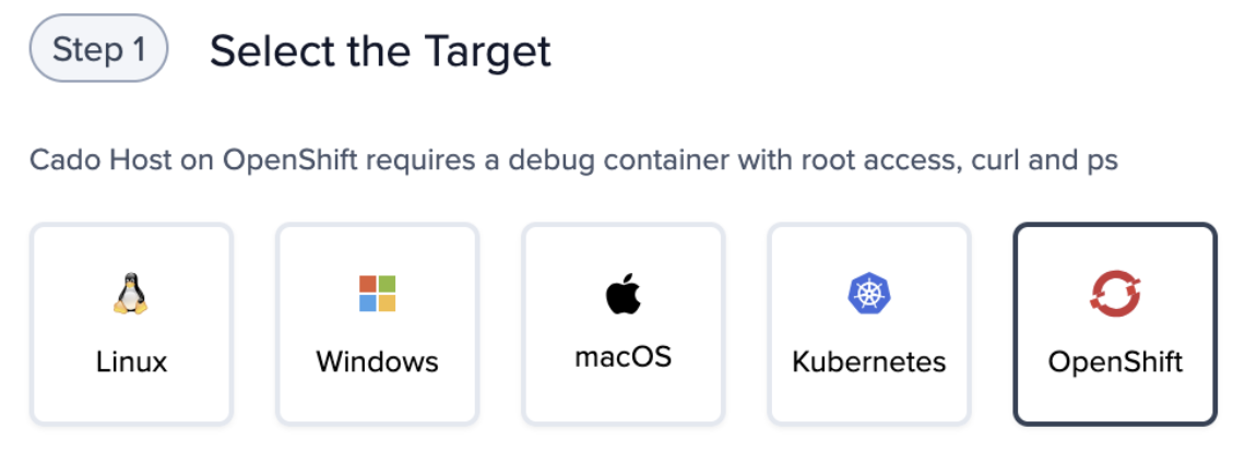Openshift Target