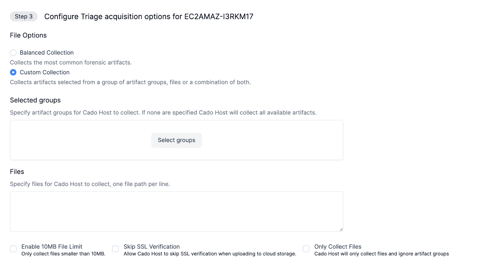 XDR Settings